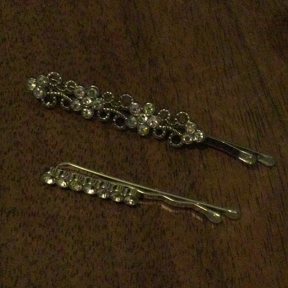 NWOT VTG Anthro Crystal Hair Pin 2PC - Picture 5 of 11